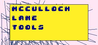 MccullochLaneTools