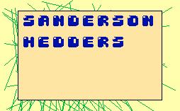 sanderson hedders